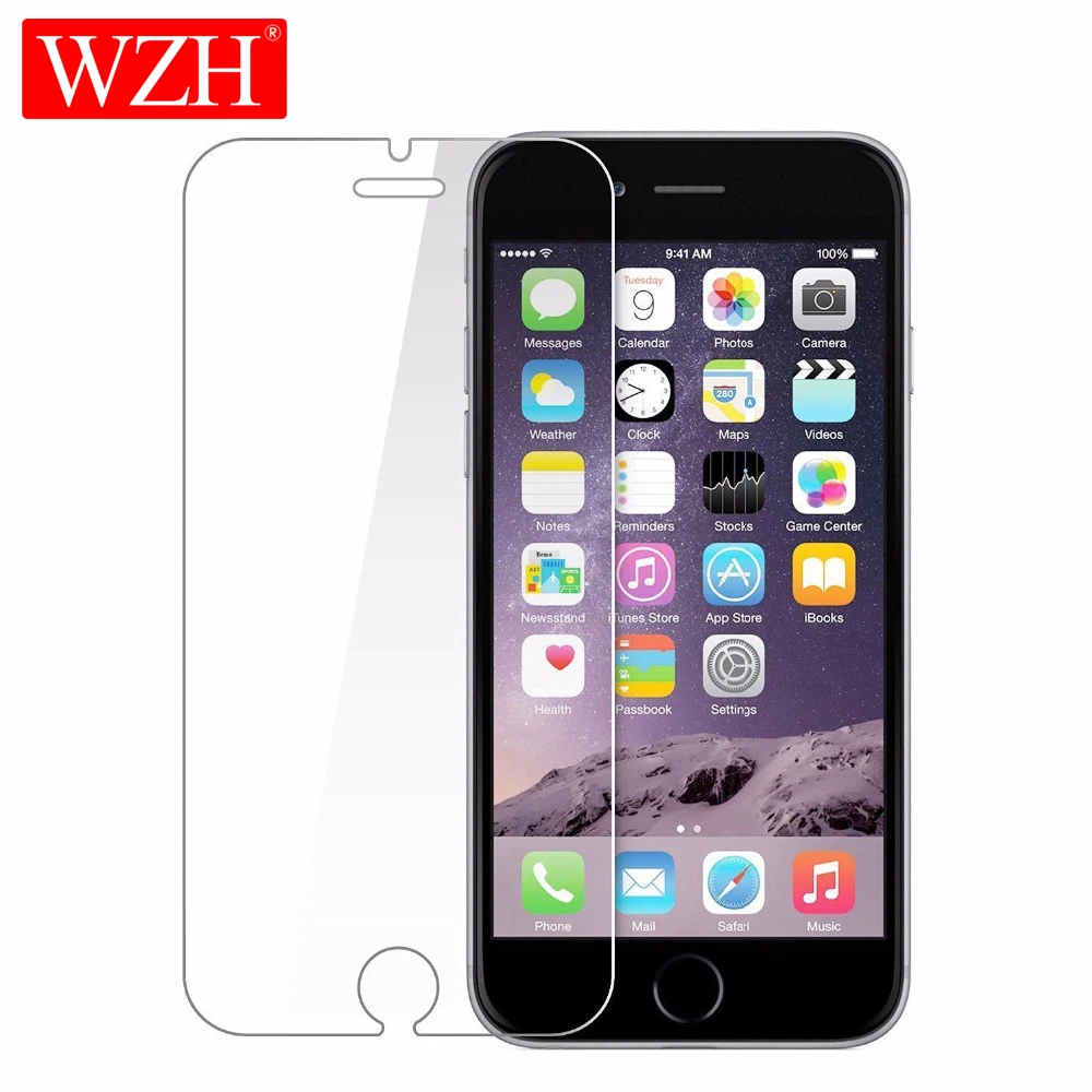 Vetro Temperato Per Iphone 6 7 8 Se 6S 5S 4 4S Della Protezione Dello Schermo Di Vetro Per Il Iphone X Xr Xs Max Pellicola Protettiva Per Iphone 6 7 8