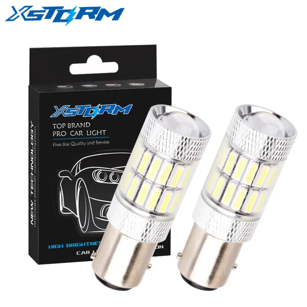 2 шт. 1157 BAY15D 33 SMD P21/5 W светодиодный задний поворотный задний тормозной светильник, автомобильная светодиодная лампа, автомобильная лампа DRL, парковочная Лампа 6000K 12V