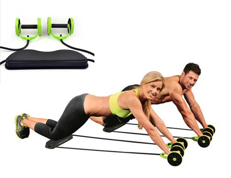 

Ab Roller Wheel Abdominal Trainer Stretch Elasticl Resistance Pull Rope Tool Abdominal Arm Leg Exercise Workout Equipments
