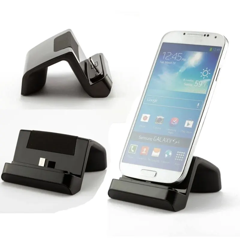 Universal Charging Dock Cradle Charger Stand holder for Micro USB