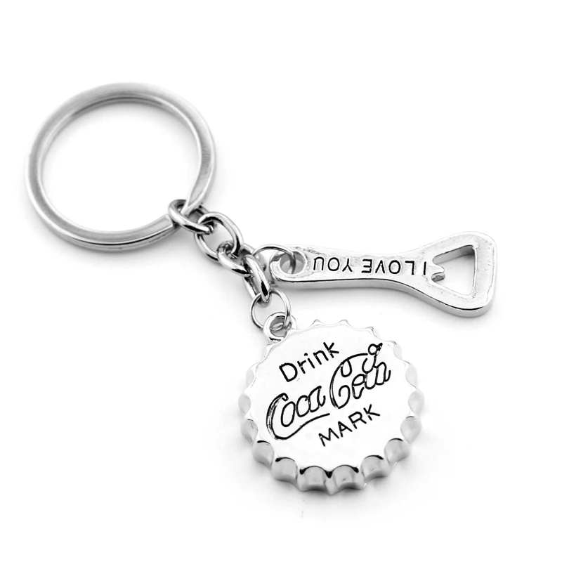 Брелок для ключей с надписью I Love You и открывалкой бутылок|charm keychain|quality keychainskeychain