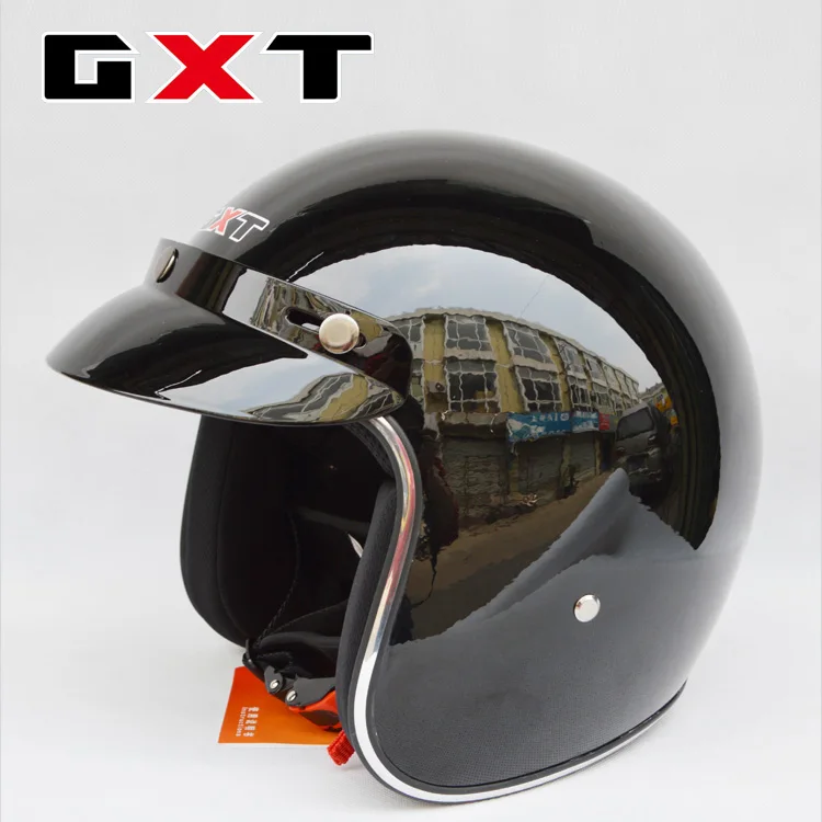 Мотоциклетный шлем/Стеклопластик Материал ретро шлем/белый уровень открытый шлем D-972