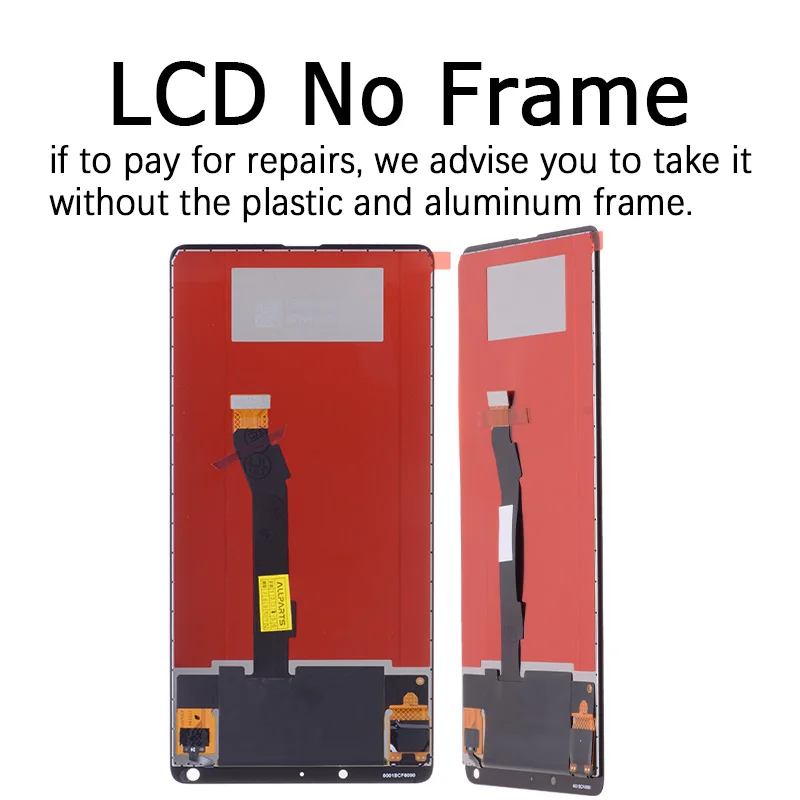 Дешево сплей для XIAOMI Mi MIX 2 LCD в сборе с тачскрином на рамке Оригинал 5.99 черный белый