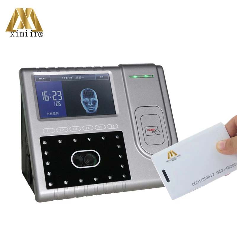 

Biometric Iface501 ID card time attendance and facial access control system TCP/IP communication face time attendance time clock