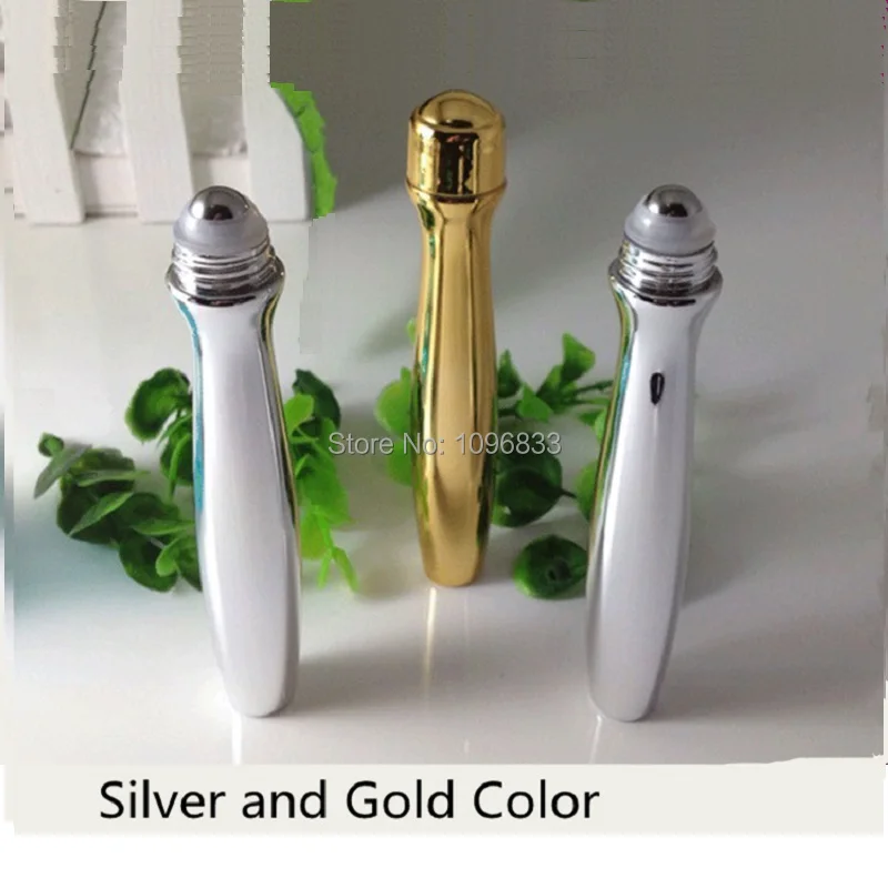 15ML Roll On Bottle Eye Essence Roller Bottle Cosmetic Packaging Perfume Rollon Steel Bead UV Coating Plastic Bottle (2)