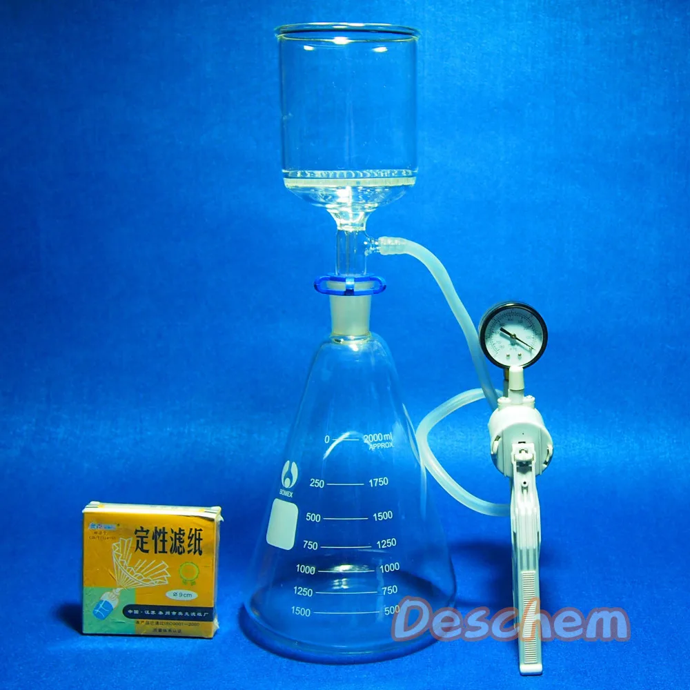 Buy 2000ml,Suction Filtration Unit,90mm Buchner Funnel