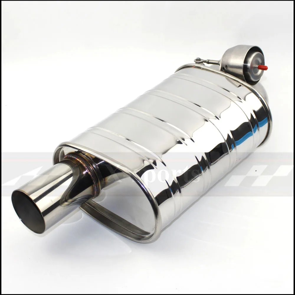 Автомобильная выхлопная труба вакуумный насос переменный глушитель клапана удаленный контроль из нержавеющей стали универсальный ID 51 мм 63 мм 76 мм тиснение формы