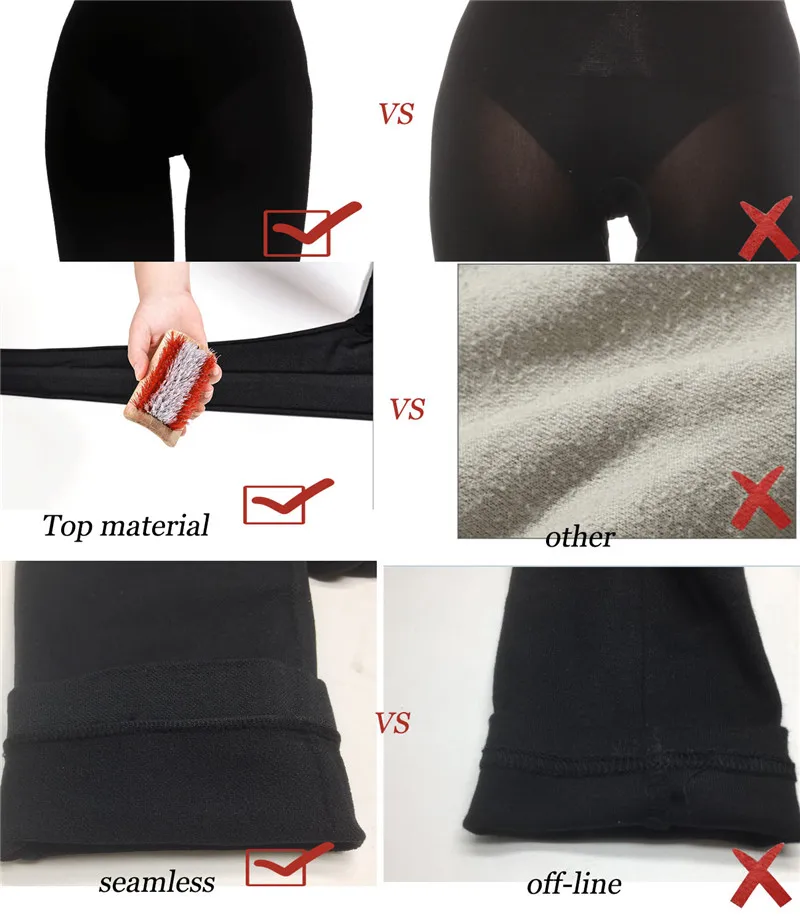 Women Anti Cellulite Compression Leggings High Waist Thigh Slim