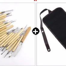 22 шт./компл. художник керамика craft Инструменты Набор с рисунком, деревянные craft Инструменты для рисования товары для рукоделия глина моделирование холст Упаковка