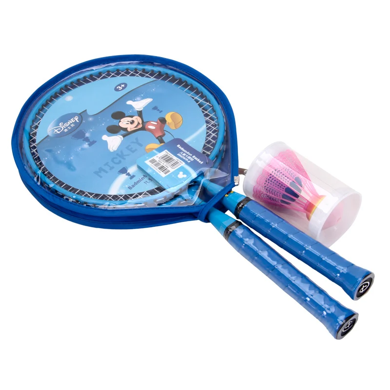 Badminton Racket Mickey Children Cartoon Battledore Racquet Kid outdoor game Racket children outdoor toy (4)