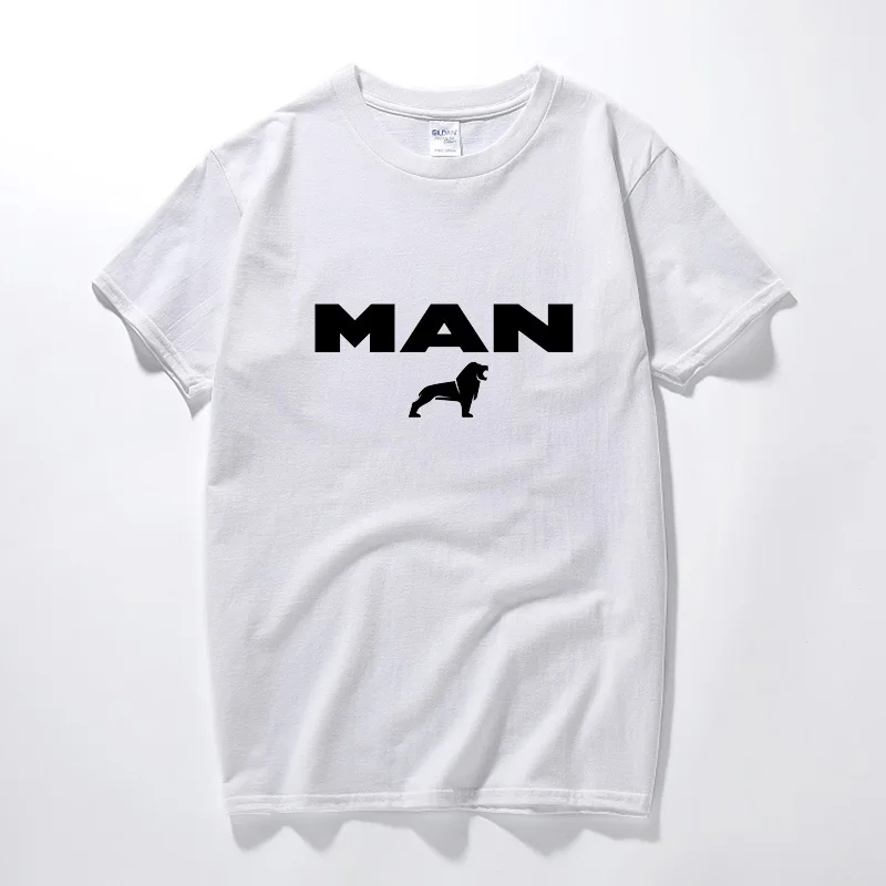Man Clothing Truck Car New Logo Printed T Shirts For Men Cotton Summer Top Brand T-shirts Homme Casual Streetwear O Neck Tshirts