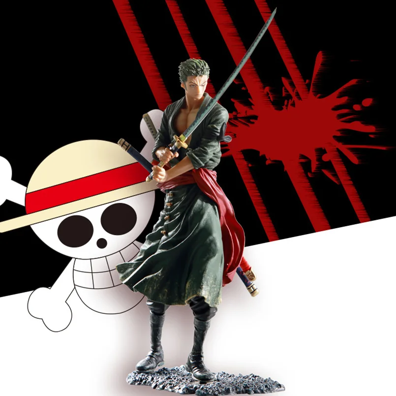 

20cm Anime One Piece Roronoa Zoro SA-MAXIMUM Ver. PVC Action Figure One Piece Roronoa Zoro Collectile Model Toys for children