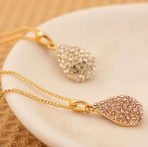 Модные женские туфли со стразами мяч цепи кулон Цепочки и ожерелья Jewelry цвет