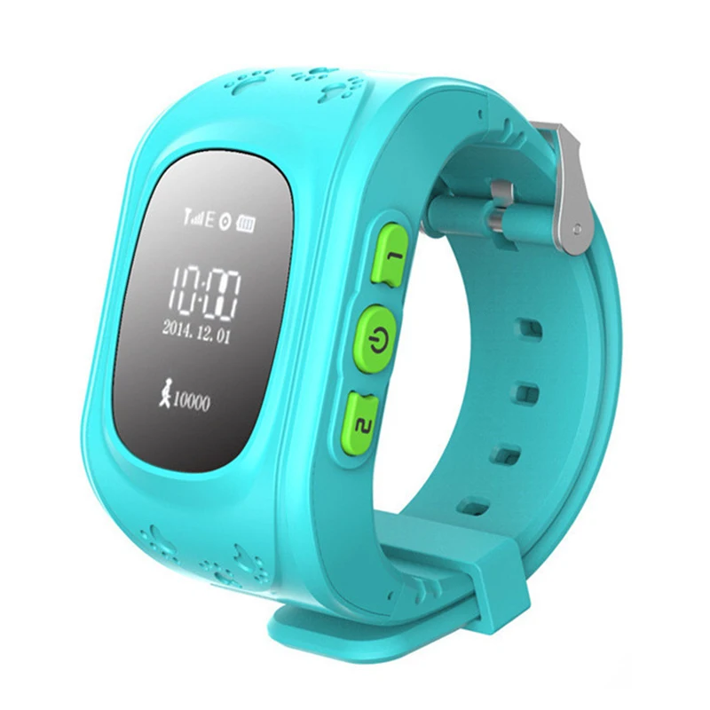  ZEALLION Q50 Smart Uhr GPS Sicher Armbanduhr SOS Anruf Location Finder Locator Tracker für Kind Ant