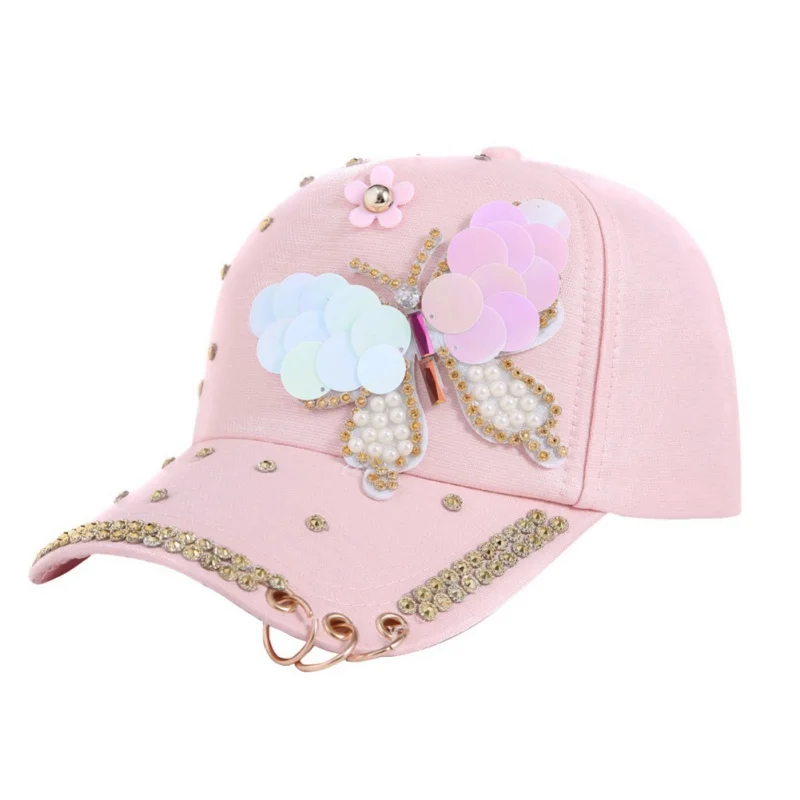 butterfly baseball caps