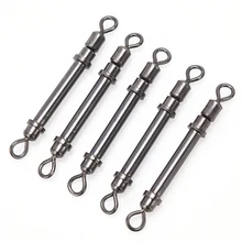 10 шт./партия сильные эластичные поворотные рыболовные снасти приспособления для рыбалки роликовые Вертлюги свинцовая оболочка трубки