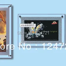 Высокая Яркость Рамки менее LED Crystal лайтбокс, кнопки Рамки A1 Размеры