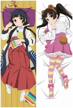 

Suef Anime manga Kuma miko Dakimakura two sided Pillow Cushion Case Cover SY20160729
