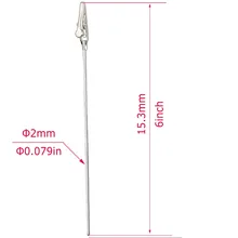 Лот 50 шт. 6 дюймов(15,2 см) DIY ремесло держатель для заметок, фото зажимы для фото, вечерние зажим аллигатора, глина и торт аксессуары