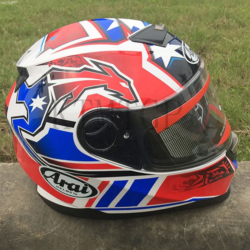 Скидка ARAI мотоциклетный шлем casco de moto cafe для гонщика полное лицо двойной объектив