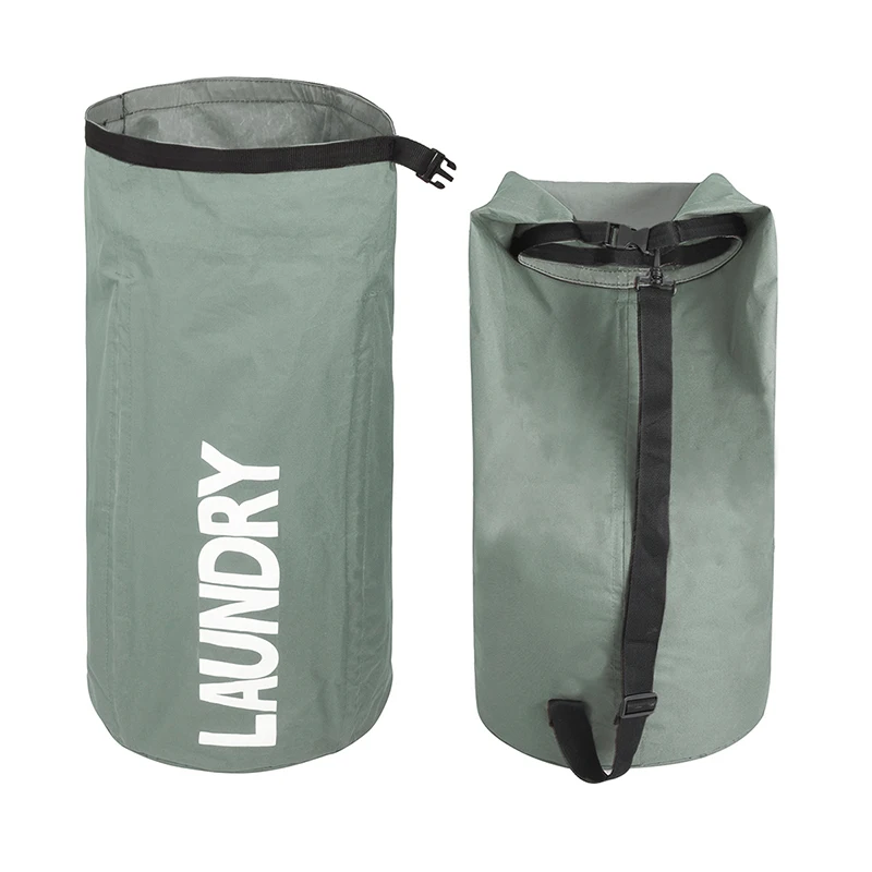 

Collapsible Laundry Basket Bag With Handle Hamper Waterproof Oxford Toy Cloth Organizer Extra Large Capacity Laundry Bag