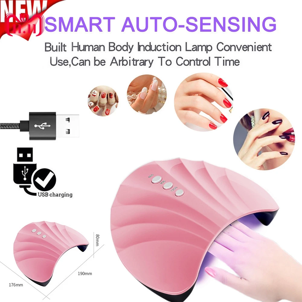 HAICAR Nail Dryers 36W UV Nail Gel Curing Lamp Light Nail Gel Polish Dryer Nail Art Machine