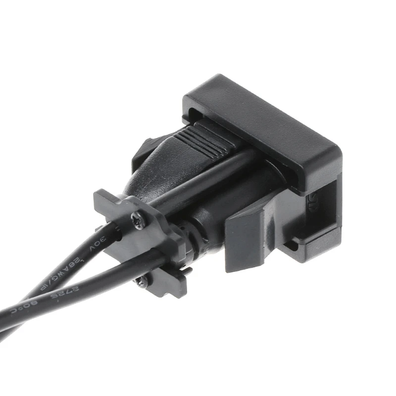Высокое качество 1 шт. Авто 3,5 мм AUX USB кабель-удлинитель панель наушников Мужской разъем флеш-адаптер 10166