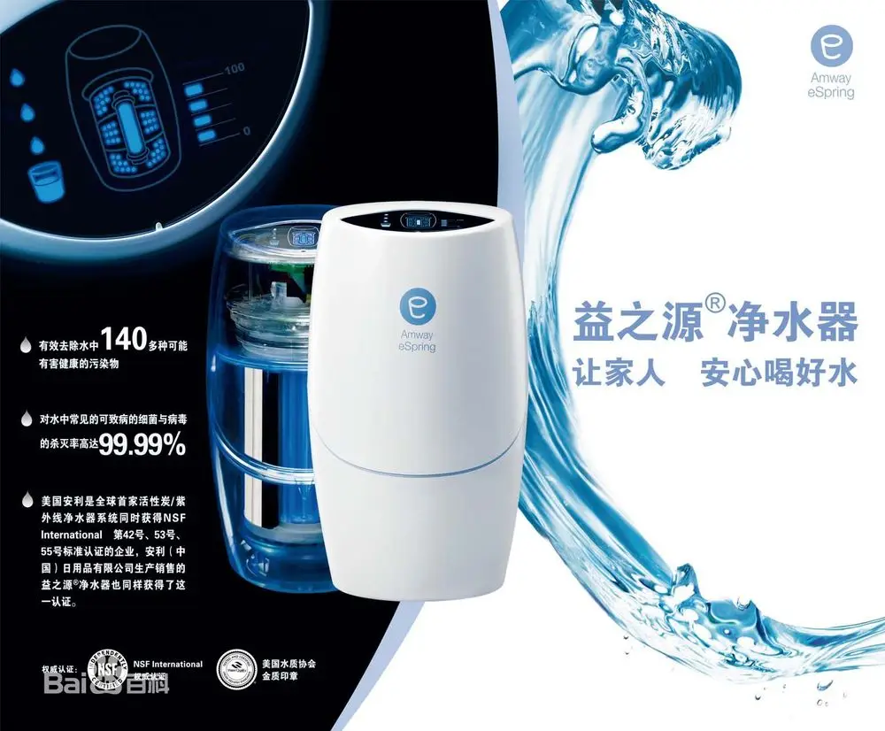 Espring Uv Water Purifier Above Counter Unit With Existing Faucet