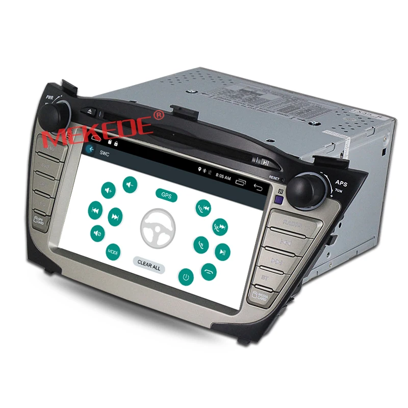 

Android7.1 Quad-core Car DVD GPS Player for Hyundai IX35 2010 2011 2012 2013 2014 2015 with Radio 16GROM 2G RAM RA1024*600