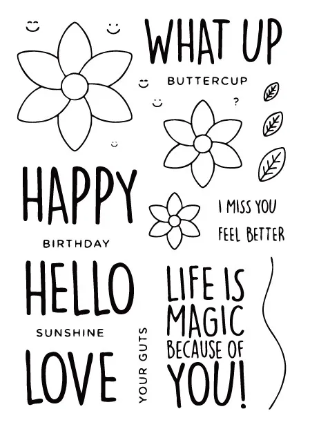 

Letter Transparent Clear Stamps for DIY Scrapbooking/Card Making/Kids Christmas Fun Decoration Supplies