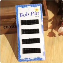 Черная заколка для волос u-образная заколка для волос