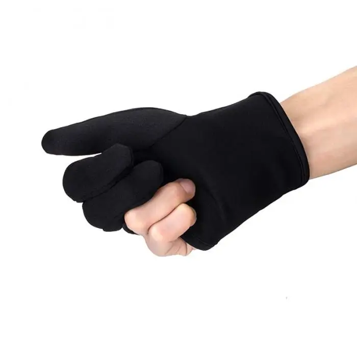 Парикмахерская перчатка с тремя пальцами, термостойкая защита пальцев, выпрямление волос, завивка, аксессуары для укладки@ ME