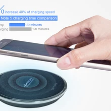 Nillkin Magic Disk III Быстрая зарядка Edition Беспроводной Зарядное устройство 9 V 1.7A Qi Стандартный зарядного устройства для Samsung Note 5/Galaxy S7 и т. д