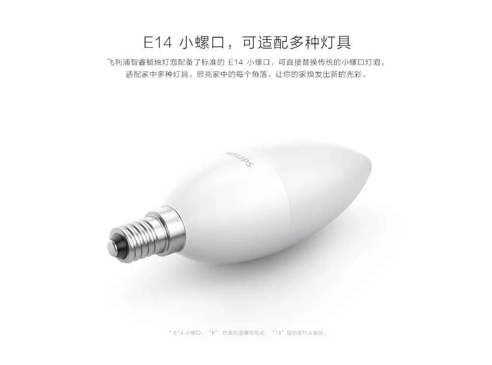Original Xiaomi Smart LED Lamp Wifi Remote Control by Mi home App E14 Bulb 3.5W 0.1A 220-240V 50/60Hz 250ml/200ml smart Home kit