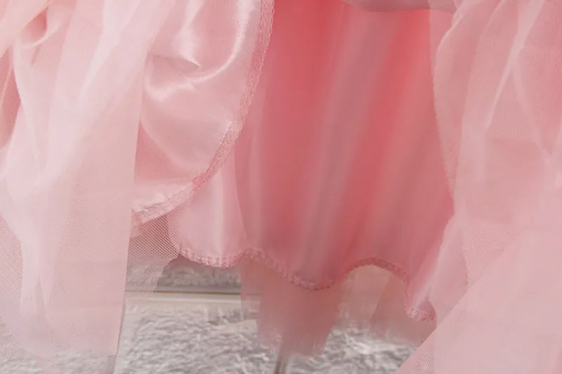 2019 модная женская обувь для девочек Мягкая Милая пачка танцевальная Фея Стиль Удобные Тюль Бохо юбка Дамы высокая Талия бальное платье