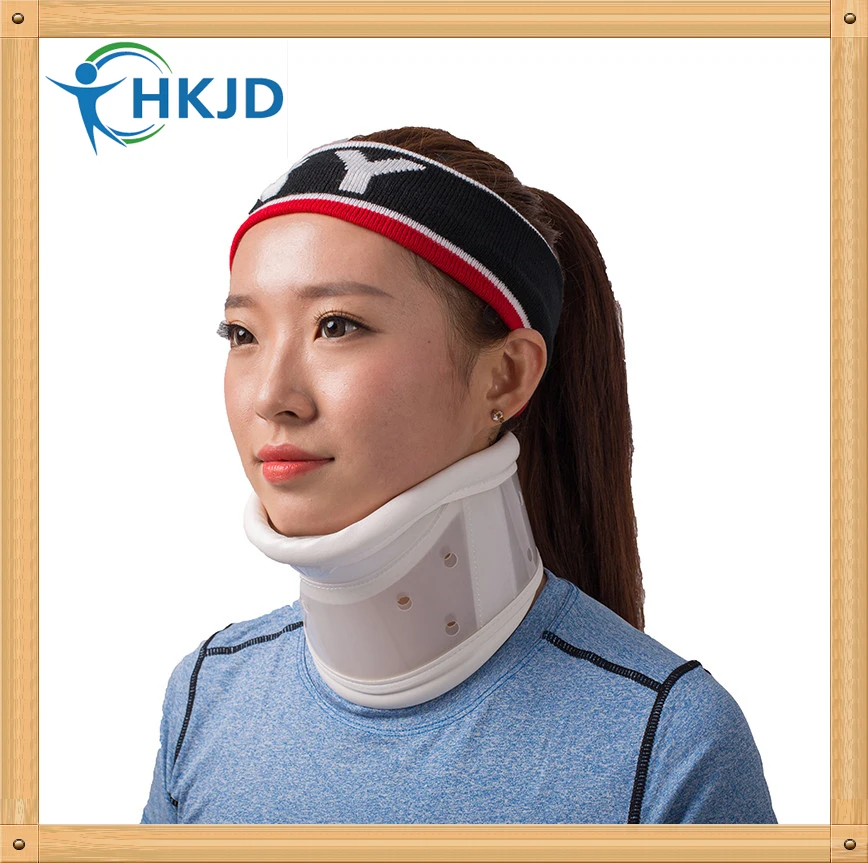 Adjustable Rigid Cervical Neck Collar With Chin Support Hard Neck