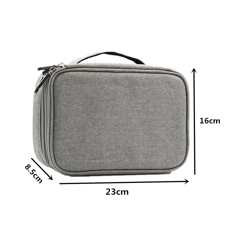 Travel Accessories Digital Bag Shockproof Multifunction USB Data Cable Earphone Wire pen Power bank HDD Sorting Organizer Cases