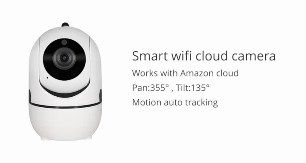 SUCAM HD 720P Mini Wifi IP Camera Pan Tilt Auto Tracking Motion Detection Two Way Audio YCC365 Wireless Camera Baby Monitor  2