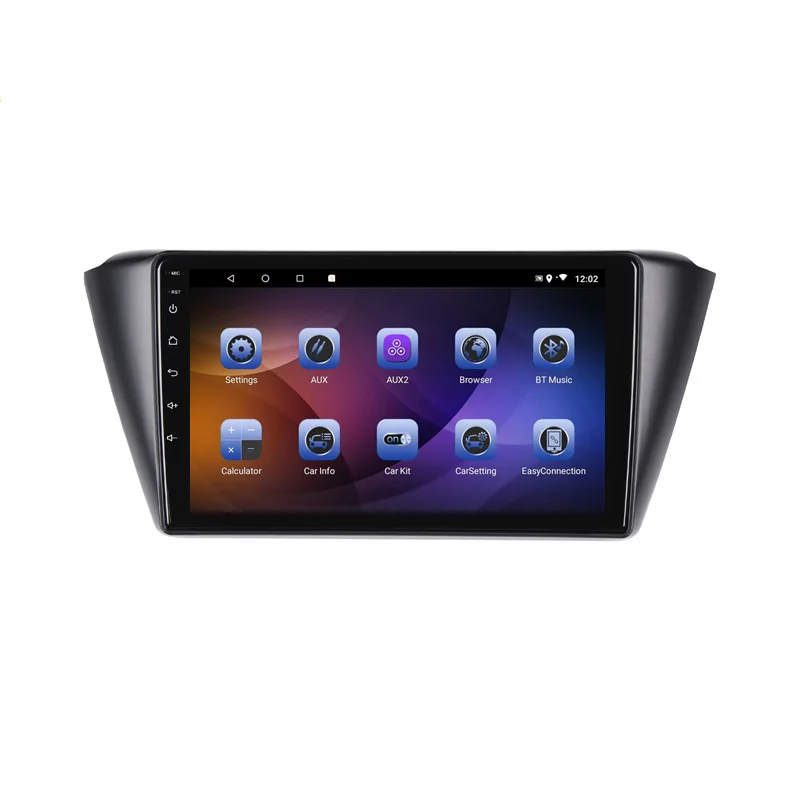 Cheap 9" 4G RAM 2.5D IPS 8 core Android 8.1 Car DVD Multimedia Player GPS For Skoda Fabia 2015 2016 2017 audio car radio navigation 1