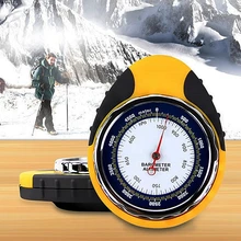 Портативные наружные рабочие станции, 4 в 1 высотомер, рыболовный барометр, компас, бесплатный подарок компаса и термометра