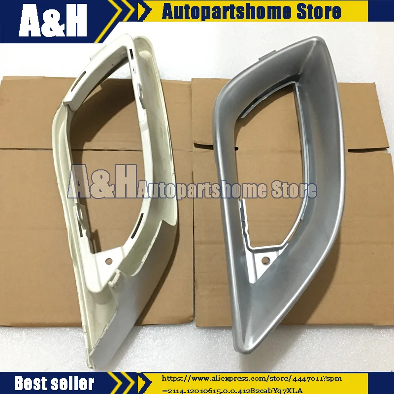 Противотуманная фара для Mercedes W251 R300 R320 R350 2005 2007 серебристо серая рама радиатора 2