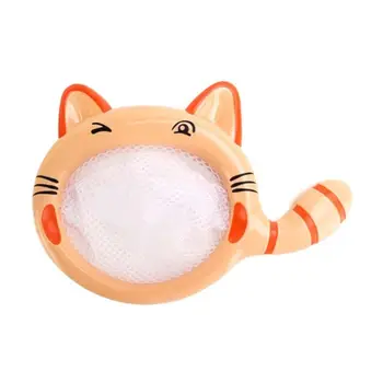 

Cute Animal Cartoon Cat Fishing Net Baby Bathing Time Water Pool Toys For Kids Children