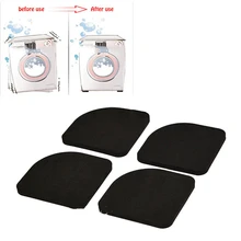 Supporto per UNA Macchina di Lavaggio Anti-Vibrazione Shock Pad Pad per il Lavaggio Della Macchina Non Tappetini antiscivolo Frigorifero Multifunzionale 4pcs