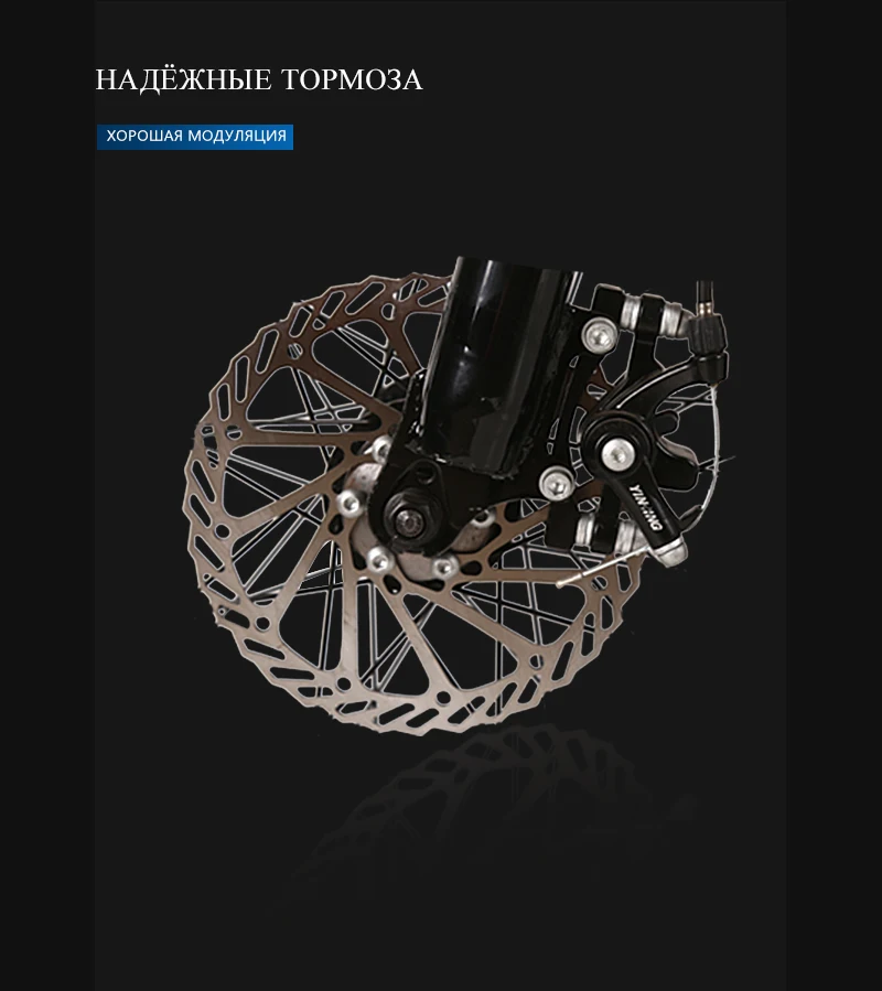 Sale KUBEEN Snow Bike MTB 20" 7 21 24 27 speed double disc mountain Fat Bicycle Suspension Steel Frame 4" Tire aluminum wheel 20kgs 10