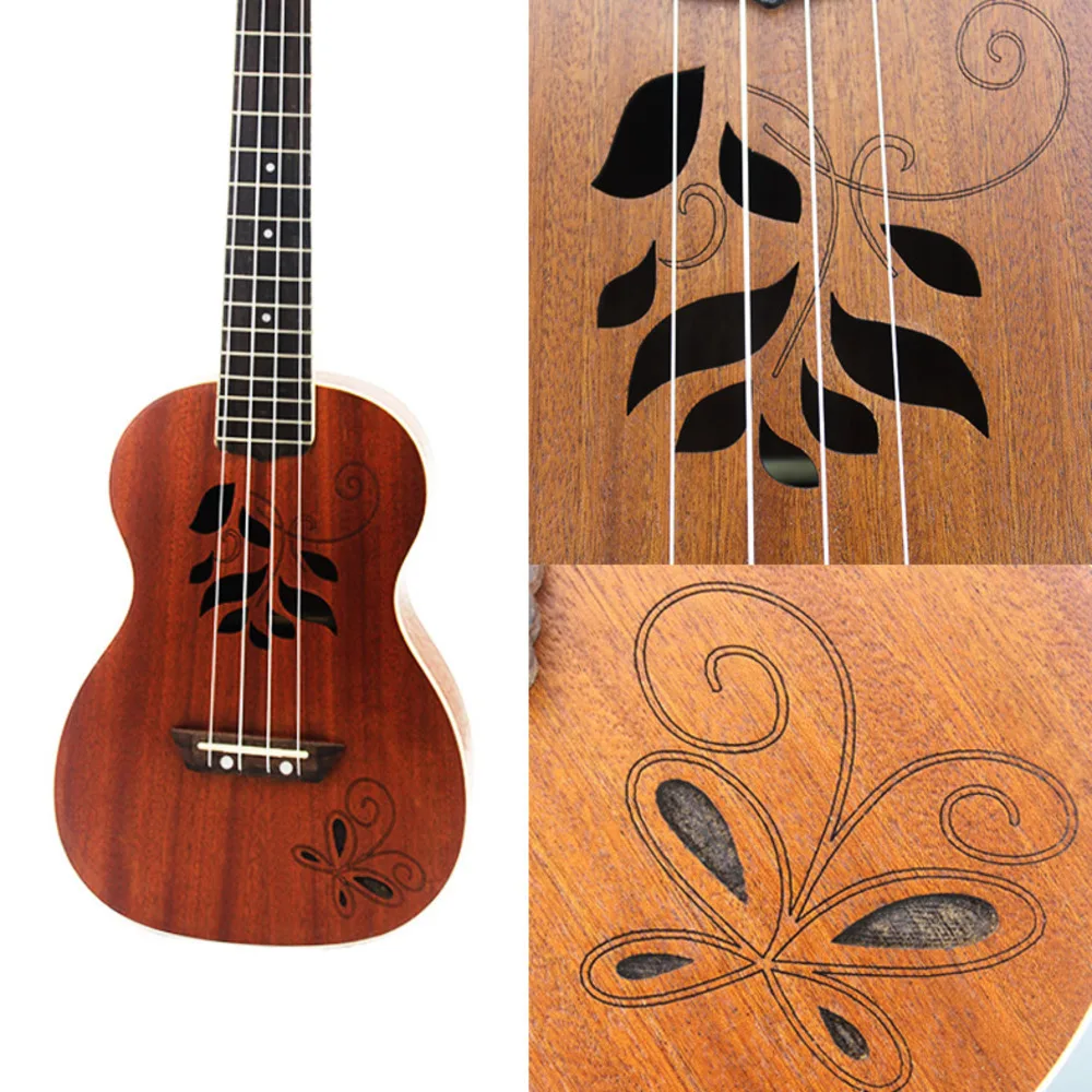 

Hot 23 Inch Uicker In Small Guitar Woodiness Vuk Lily Four Stringed music Instrument tools school educational supplies WJ-JX31