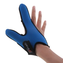 Haute densité anti-dérapant pouce Index doigt gants pêche coulée doigt garde Guantes de pesca des gants de peche