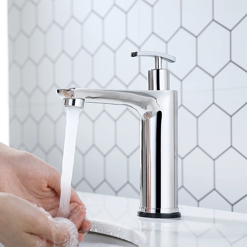 Fapully умный сенсорный датчик смеситель хром многоцелевой ванная комната кран с мыло диспенсер Touch кран регулировки смеситель 1049 - Цвет: Mirror Faucet