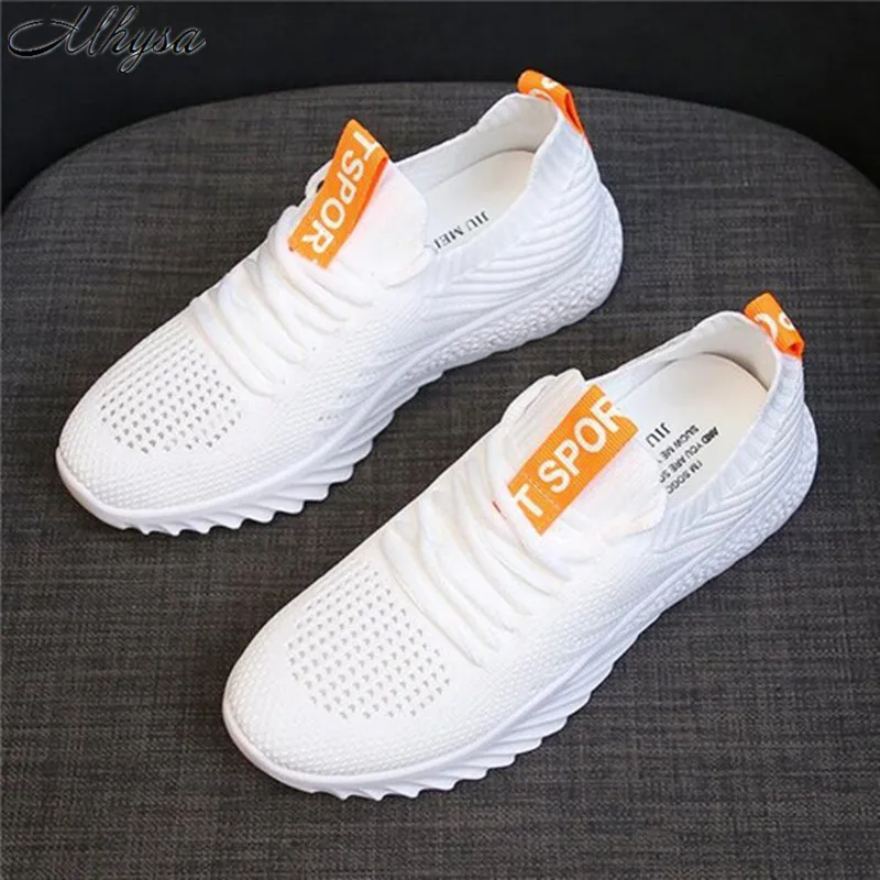 

Mhyas 2019 new ladies spring sneakers super light vulcanized shoes women fashion comfortable breathable casual flat shoes L421