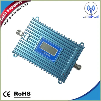 

Celular GSM signal repeater 2G 1900Mhz 3G UMTS smartphone signal booster PCS 1900 70dBi AGC powerful amplifier no antenna