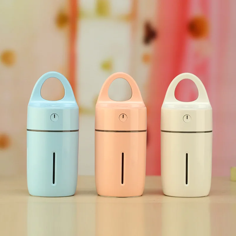 

usb air humidifier 175ml Aromatherapy USB mini Car Aroma Diffuser with 7 Color changing LED Light Essential Oil Diffuser office